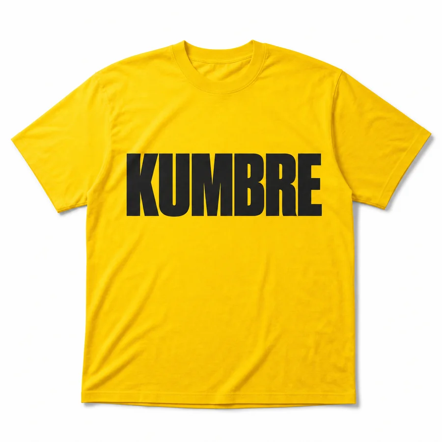Yellow KUMBRE t-shirt